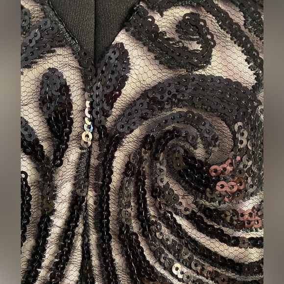 Calvin Klein black tie dress - Picture 3 of 3